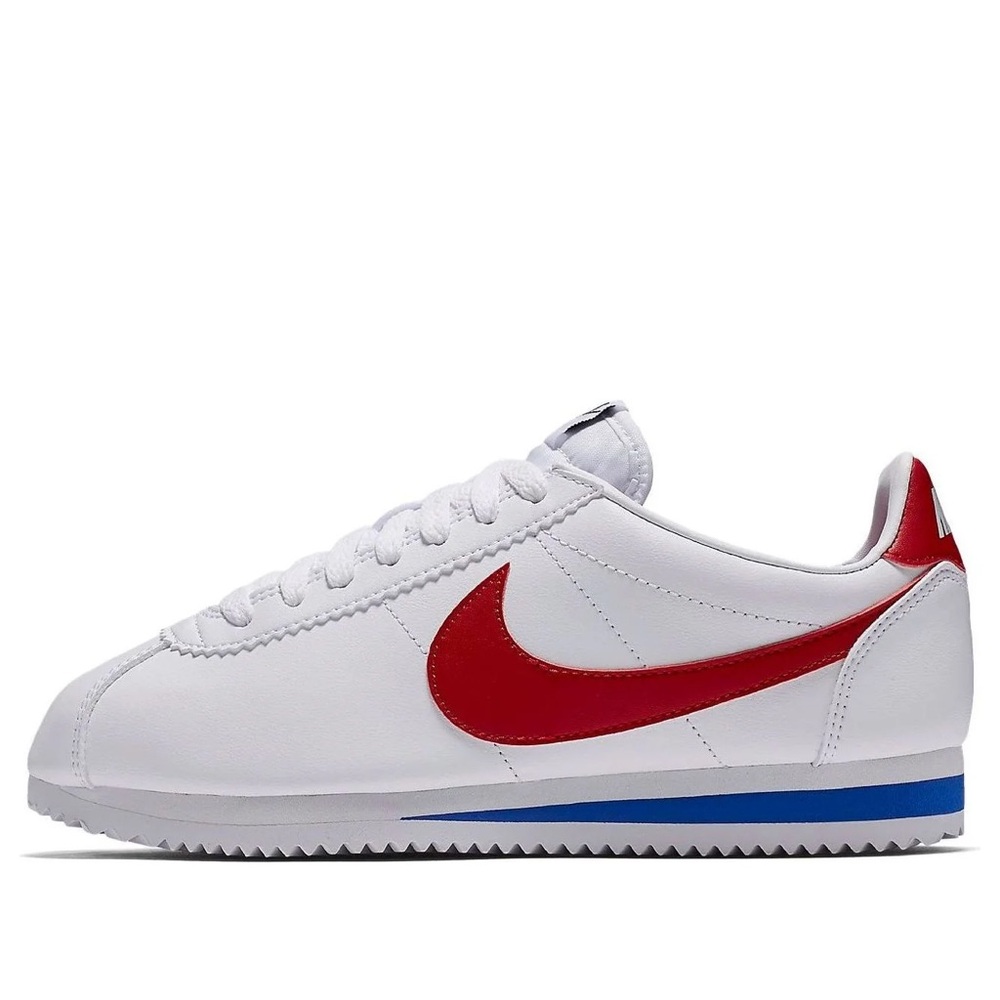 Nike Classic Cortez Leather OG White/Red/Blue Women’s Size 9